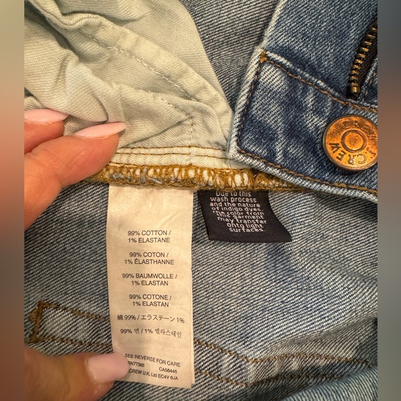 J.Crew Rayner Cropped Wide Leg Jeans - Picture 5 of 5